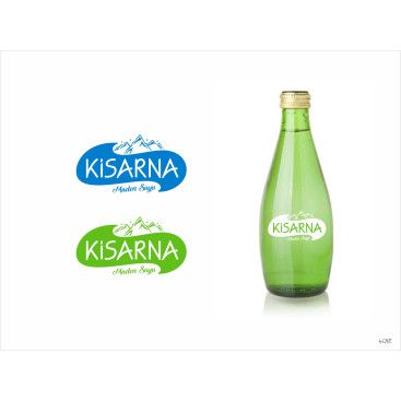 kisarna maden suyu için logo çalışması yarışmasına tasarımcı ASL REKLAM tarafından sunulan  tasarım 