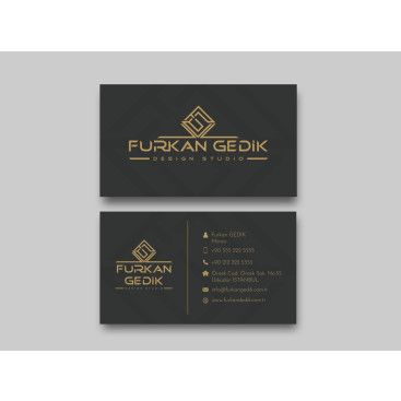 Mimarlık ofisi logo ve kartvizit tasarım yarışmasına tasarımcı Murat Altun  tarafından sunulan  tasarım 