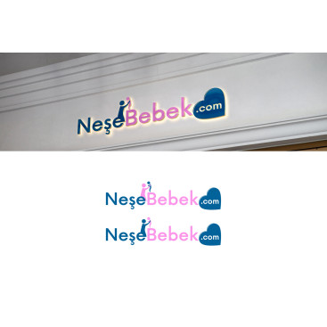 NeşeBebek.com Logo Tasarımı 355x100 px yarışmasına tasarımcı TnrTrk tarafından sunulan  tasarım