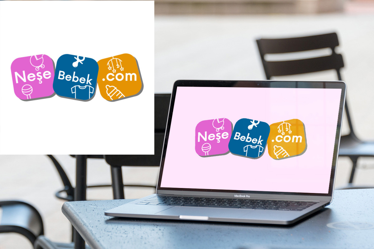 Tasarlayan TnrTrk-NeşeBebek.com Logo Tasarımı 355x100 px