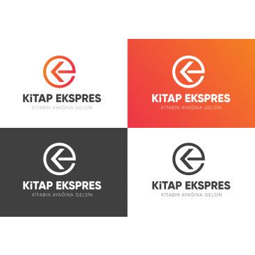 kitapekspres YENİ LOGO VE SLOGAN ARIYOR yarışmasına tasarımcı BKRZ tarafından sunulan  tasarım 