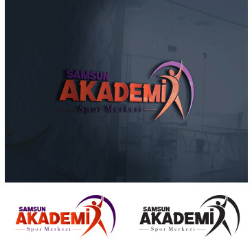 Samsun Akademi markasını oluşturmak  yarışmasına tasarımcı KPT10 tarafından sunulan  tasarım