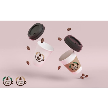 Kurumsal Olabilcek bir Coffee Marka LOGO yarışmasına tasarımcı md tasarım tarafından sunulan  tasarım