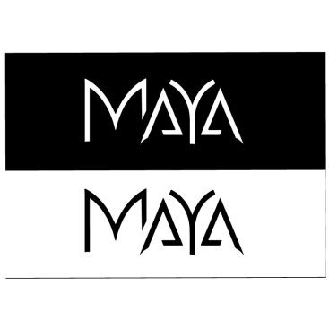 MAYA yazı karakteri ile bir inşaat proje yarışmasına tasarımcı Chiwely tarafından sunulan  tasarım 