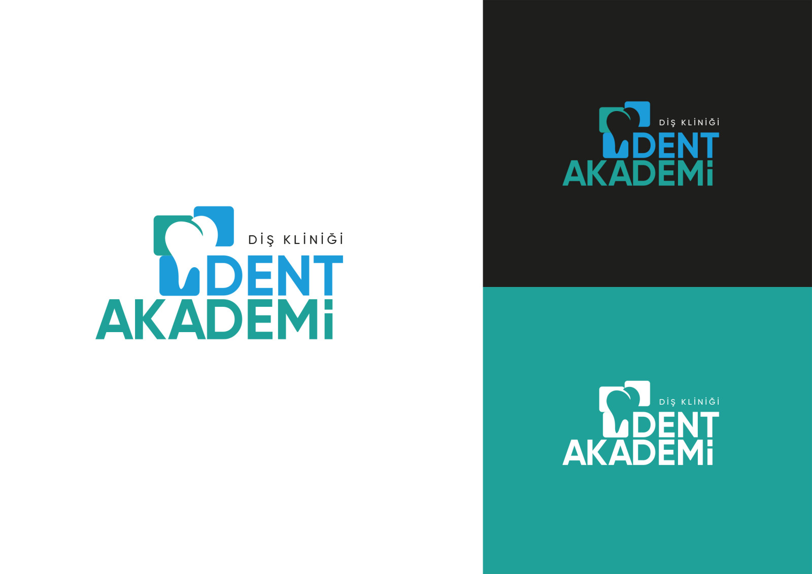Tasarlayan tarzını yansıt-Mersin Dentakademi Diş Kliniği Logosu