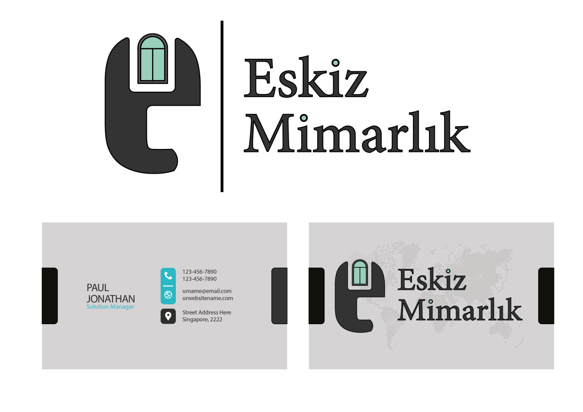 Tasarlayan tasarımcıemirhan-SADE VE ŞIK logo ve kartvizit