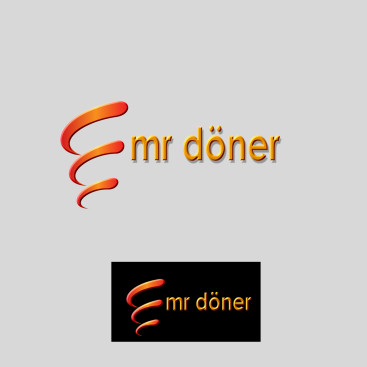 MR DÖNER ' E LOGO TASARIMI yarışmasına tasarımcı Hancı tarafından sunulan  tasarım 