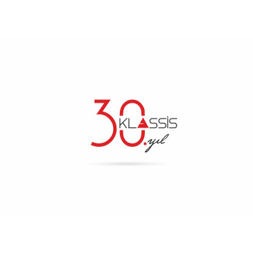 Klassis 30. Yıl Özel Logosu yarışmasına tasarımcı ASL REKLAM tarafından sunulan  tasarım 