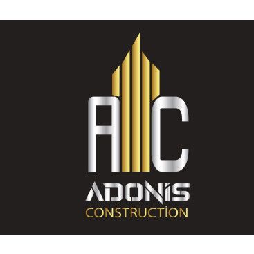 Adonis Construction Logo Tasarımı yarışmasına tasarımcı myben design tarafından sunulan  tasarım 