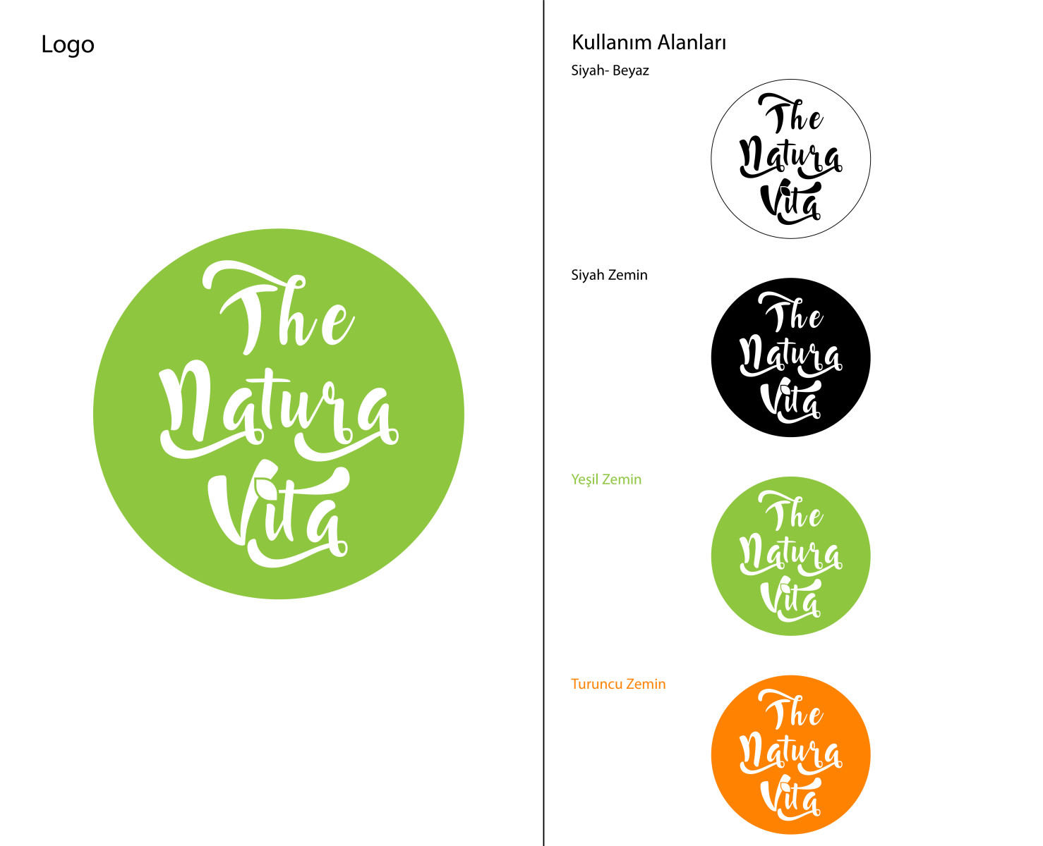 Tasarlayan FSU Design-The Natura Vita logo