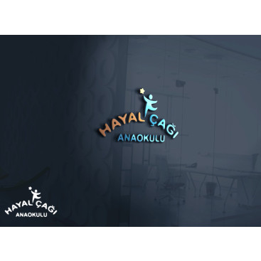 Anaokulu Logosu yarışmasına tasarımcı CES34 tarafından sunulan  tasarım 