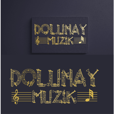 Dolunay Müzik yarışmasına tasarımcı blackdesign tarafından sunulan  tasarım 