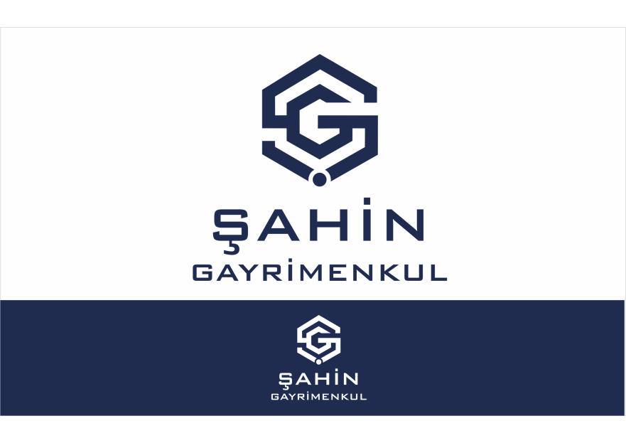 Şahin Gayrimenkul Logo + Kurumsal Kimlik yarışmasına tasarımcı ErcanH tarafından sunulan  tasarım 