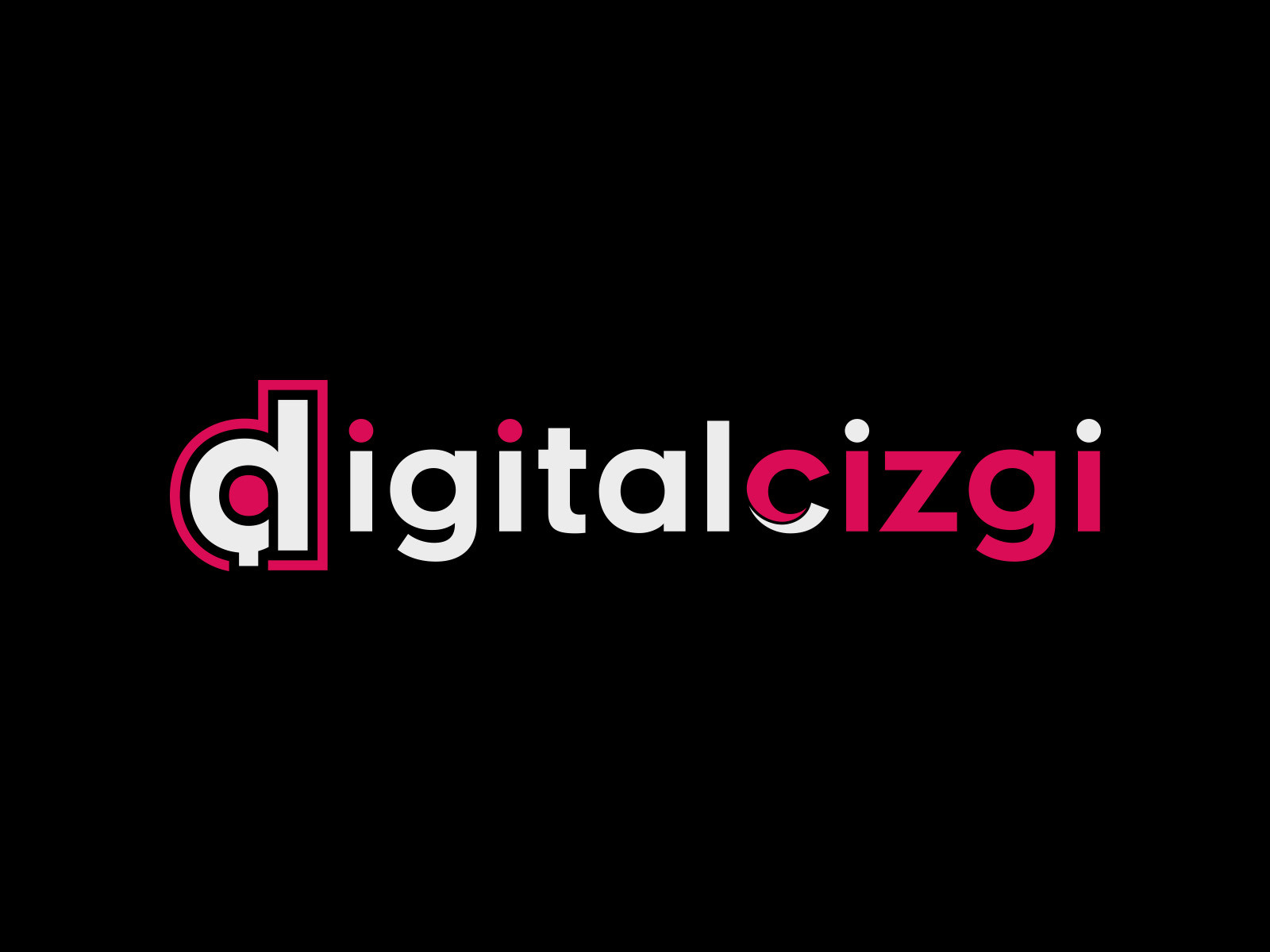Tasarlayan Etrah™-Digital Çizgi Ajans Sitemiz İçin Logo.
