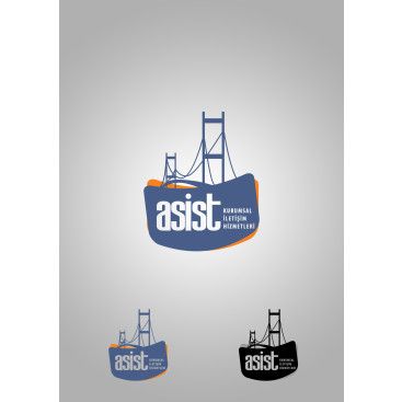 ASİST KURUMSAL İLETİŞİM İÇİN LOGO yarışmasına tasarımcı Rapsodi tarafından sunulan  tasarım 