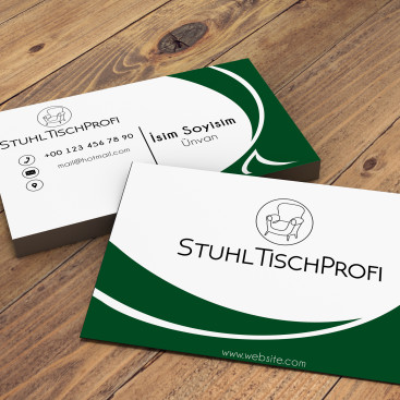 Mobilya firmamız için logo ve kartvizit yarışmasına tasarımcı Arda Çeliktaş tarafından sunulan  tasarım 