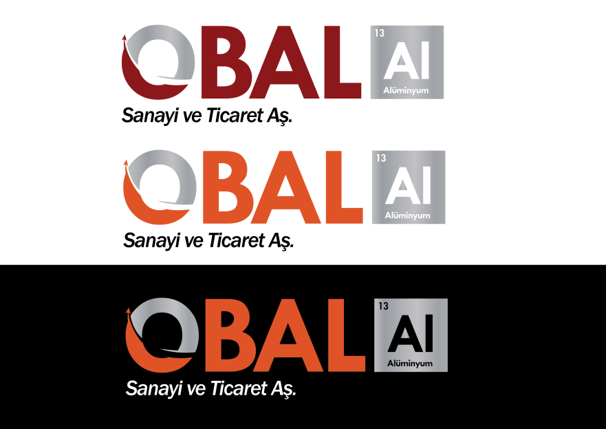 Obal Alüminyum Yeni Logosunu Arıyor yarışmasına tasarımcı eklcx tarafından sunulan  tasarım 
