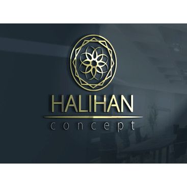 HALIHAN markası için logo ve tabela yarışmasına tasarımcı dream_design tarafından sunulan  tasarım 