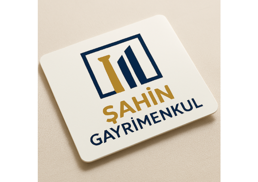 Şahin Gayrimenkul Logo + Kurumsal Kimlik yarışmasına tasarımcı inanç doğan tarafından sunulan  tasarım 