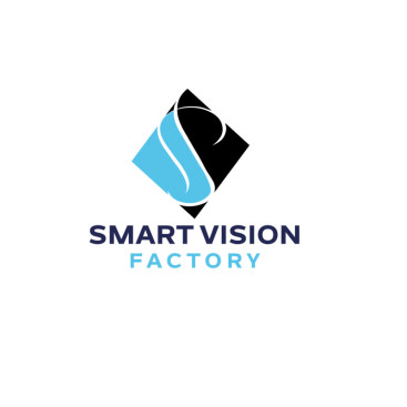 Smart Vision Factory için Logo Tasarımı yarışmasına tasarımcı Green Cat tarafından sunulan  tasarım
