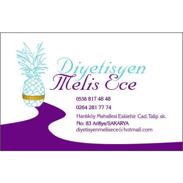 Diyetisyen İçin Logo ve Kartvizit  yarışmasına tasarımcı Sedat Muti tarafından sunulan  tasarım 