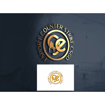GoldEast Esport Counter Stike CsGo Logo yarışmasına tasarımcı Memorasyon tarafından sunulan  tasarım 
