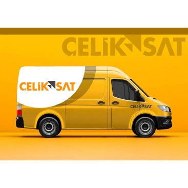 Çelik satışı yapan firmamız için logo yarışmasına tasarımcı TAMGAMAN tarafından sunulan  tasarım 