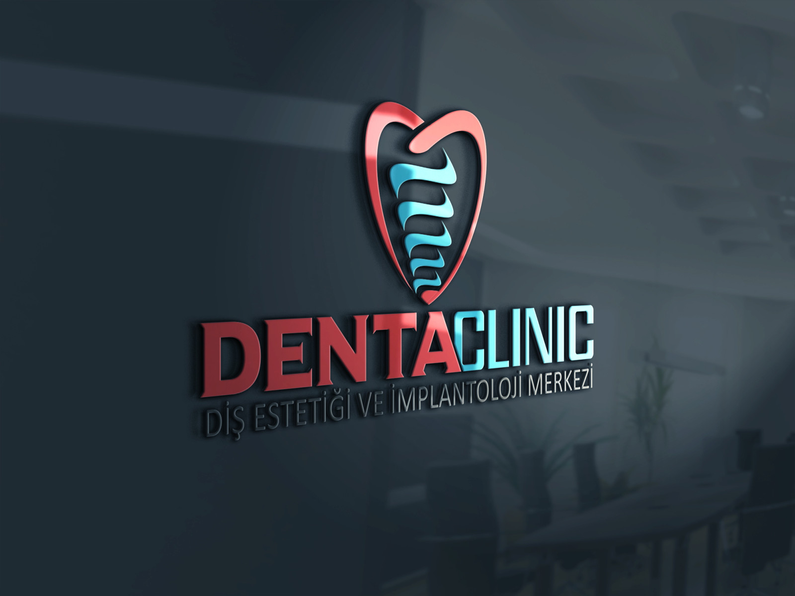 Tasarlayan wAres-Diş kliniği logo tasarımı