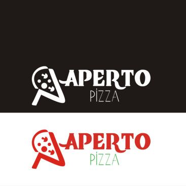 APERTO PİZZA LOGOSUNU ARIYOR yarışmasına tasarımcı Memorasyon tarafından sunulan  tasarım 