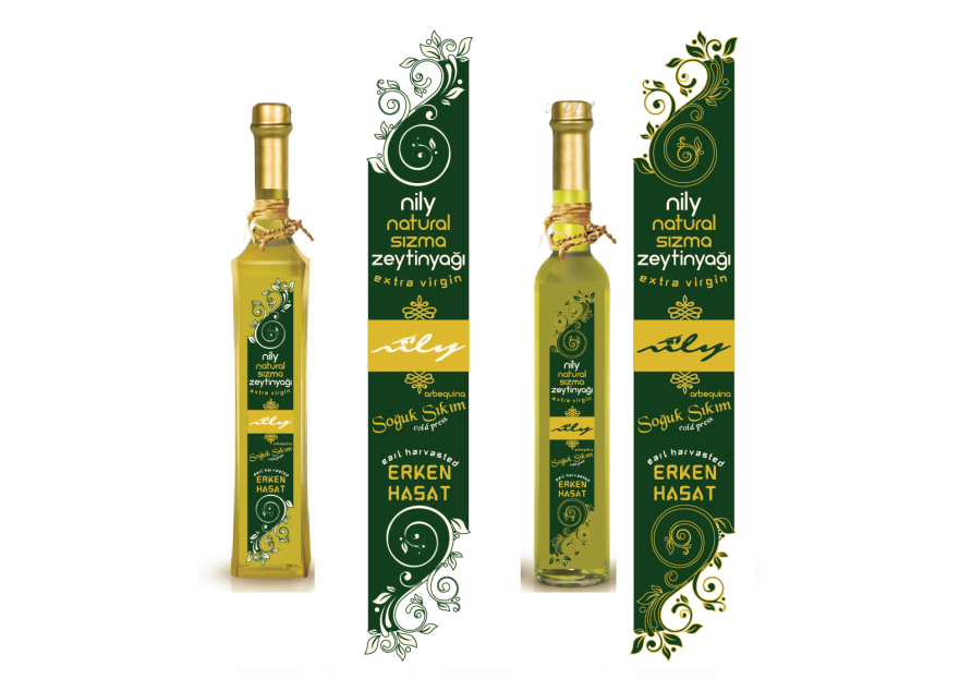Zeytin & zeytinyağı ambalaj dizaynı yarışmasına tasarımcı GhostSpy tarafından sunulan  tasarım 