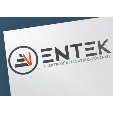 elektironik firma logosu yarışmasına tasarımcı orion™ tarafından sunulan  tasarım 