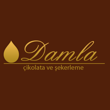 DAMLA Çikolata ve Şekerleme logo tasarım yarışmasına tasarımcı dogrusoy tarafından sunulan  tasarım 