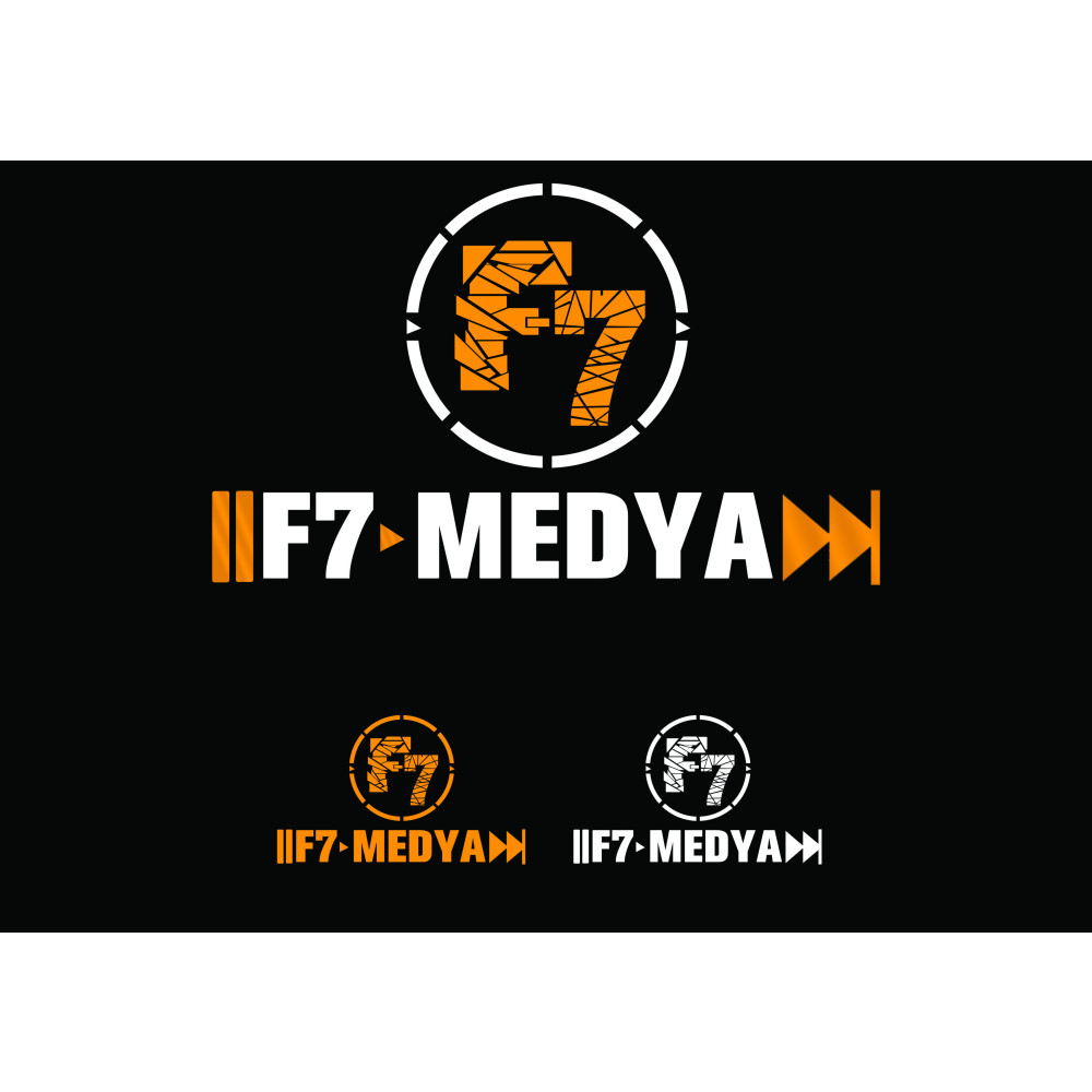 f7medya Logo Tasarımı yarışmasına Gromedya Tasarım tarafından girilen tasarım