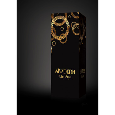 kolloidal  altınsuyu  etiket ve kutu  yarışmasına tasarımcı Velut Munis tarafından sunulan  tasarım 