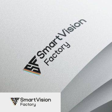 Smart Vision Factory için Logo Tasarımı yarışmasına tasarımcı Larma tarafından sunulan  tasarım
