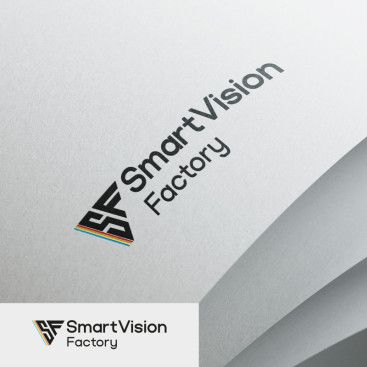 Smart Vision Factory için Logo Tasarımı yarışmasına tasarımcı Larma tarafından sunulan  tasarım 