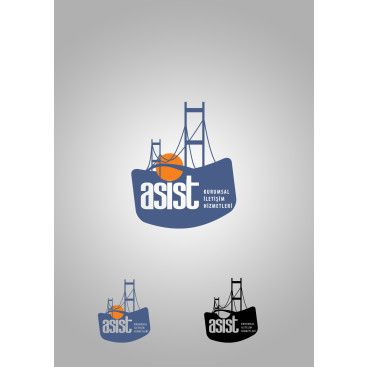 ASİST KURUMSAL İLETİŞİM İÇİN LOGO yarışmasına tasarımcı Rapsodi tarafından sunulan  tasarım 