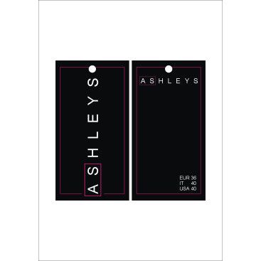 BAYAN GİYİM ÜRÜNLERİNE  ETİKET İSTİYORUZ yarışmasına tasarımcı RΛPİDO tarafından sunulan  tasarım 