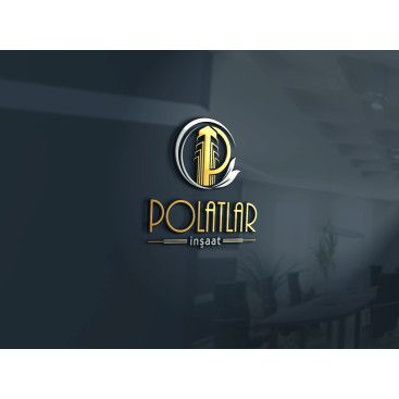 inşaat firmamıza prestijli logo tasarım yarışmasına tasarımcı grafikseli tarafından sunulan  tasarım 