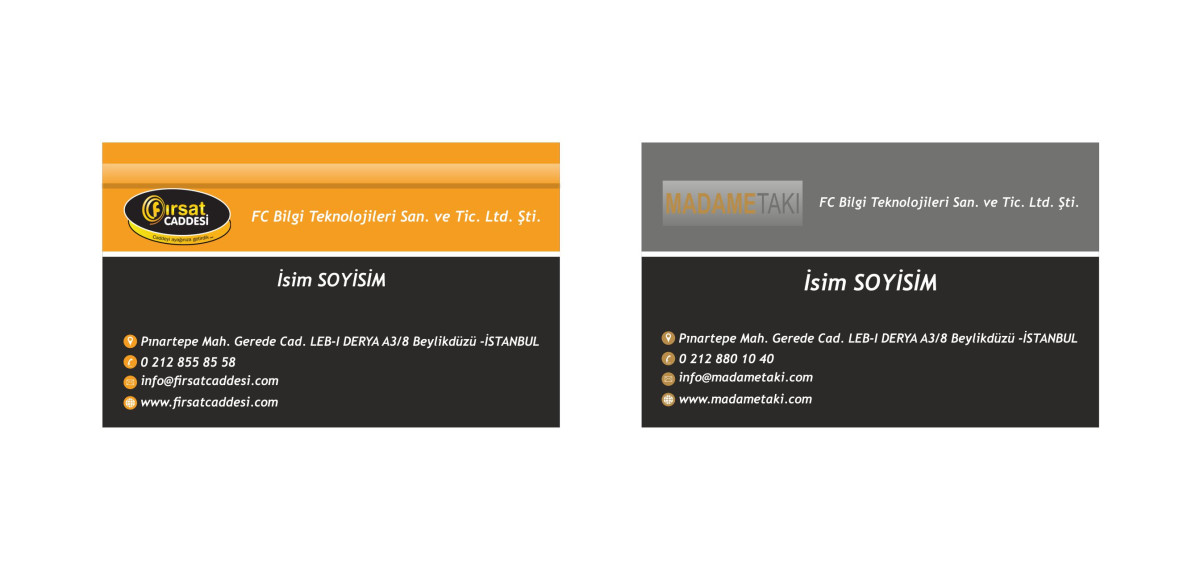 Tasarlayan Mudi-2 Marka Tek Kartvizit