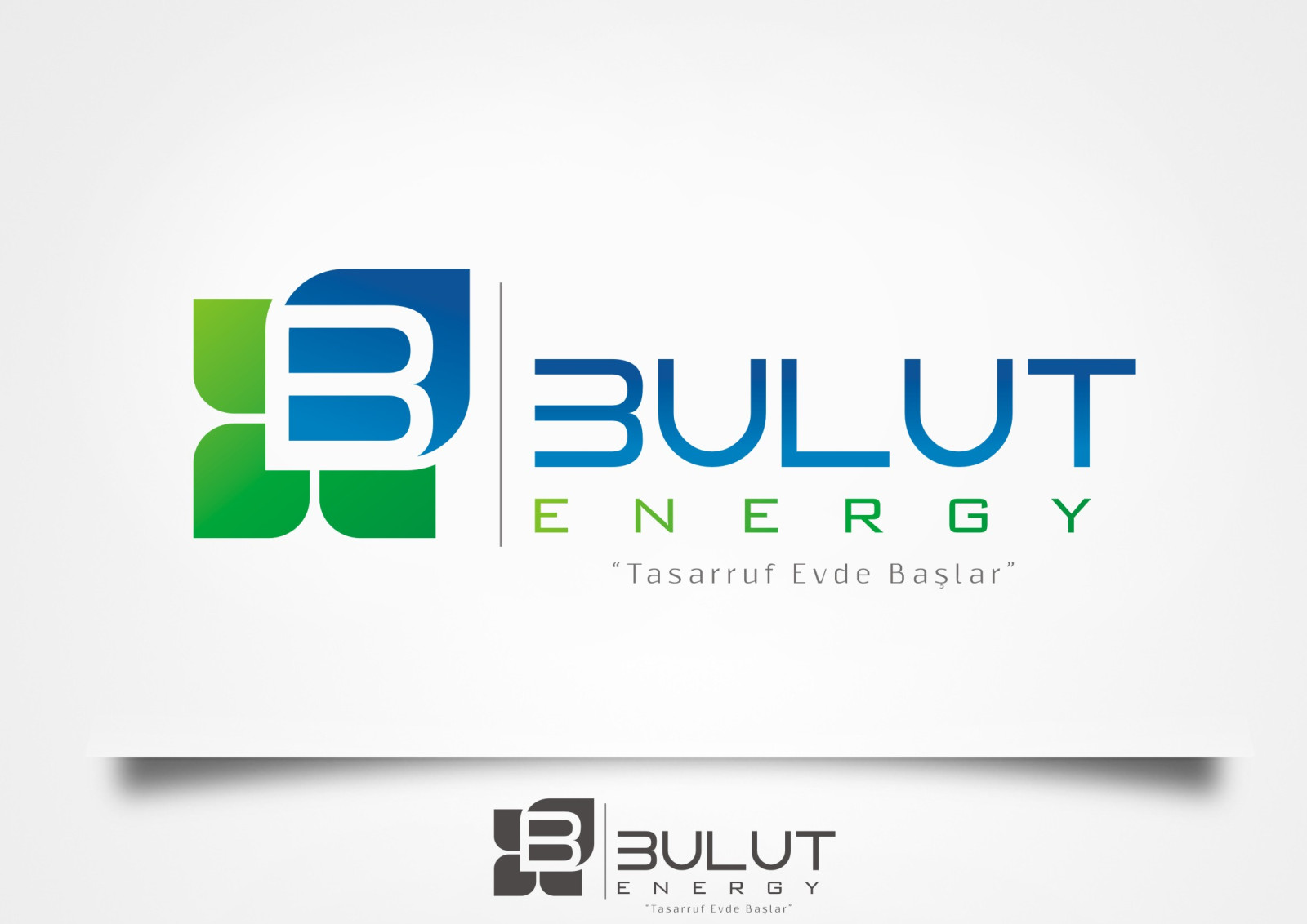Tasarlayan RΛPİDO-Tasarruf Evde Başlar- Logo Çalışması