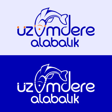 alabalık firması için logo tasarımı yarışmasına tasarımcı kursunkalem tarafından sunulan  tasarım 