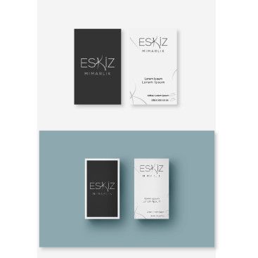 SADE VE ŞIK logo ve kartvizit yarışmasına tasarımcı RED tarafından sunulan  tasarım 