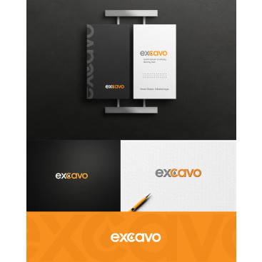 Excavo Startup'ı İçin Logo Tasarımı yarışmasına tasarımcı yeliztasarım tarafından sunulan  tasarım 