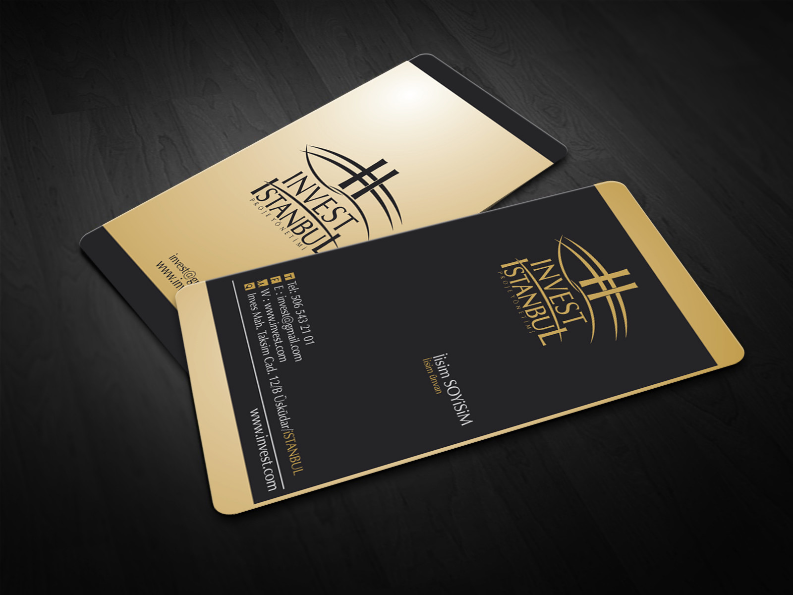 Tasarlayan grfkismail-Invest Istanbul LOGO ve KURUMSAL KİMLİK