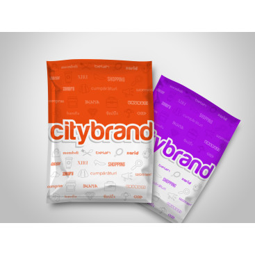 kargo poşeti logo tasarımı yarışmasına tasarımcı grfkismail tarafından sunulan  tasarım 