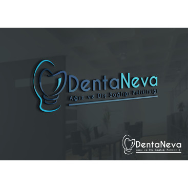 Diş kliniği için logo tasarımı yarışmasına tasarımcı esra.theboss tarafından sunulan  tasarım 