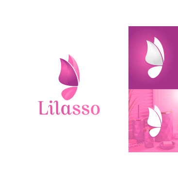 ''LİLASSO'' MARKASI İÇİN LOGO-KARTVİZİT yarışmasına tasarımcı grfkismail tarafından sunulan  tasarım