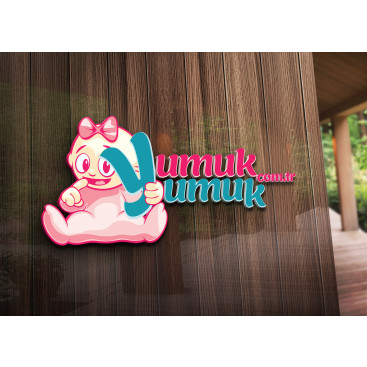 YUMUKYUMUK.COM.TR Logo ve Amblem Tasarım yarışmasına tasarımcı tufangulsu tarafından sunulan  tasarım