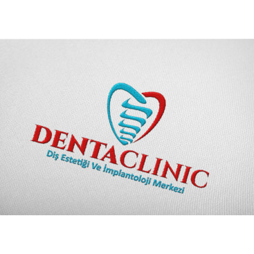 Diş kliniği logo tasarımı yarışmasına tasarımcı wAres tarafından sunulan  tasarım 